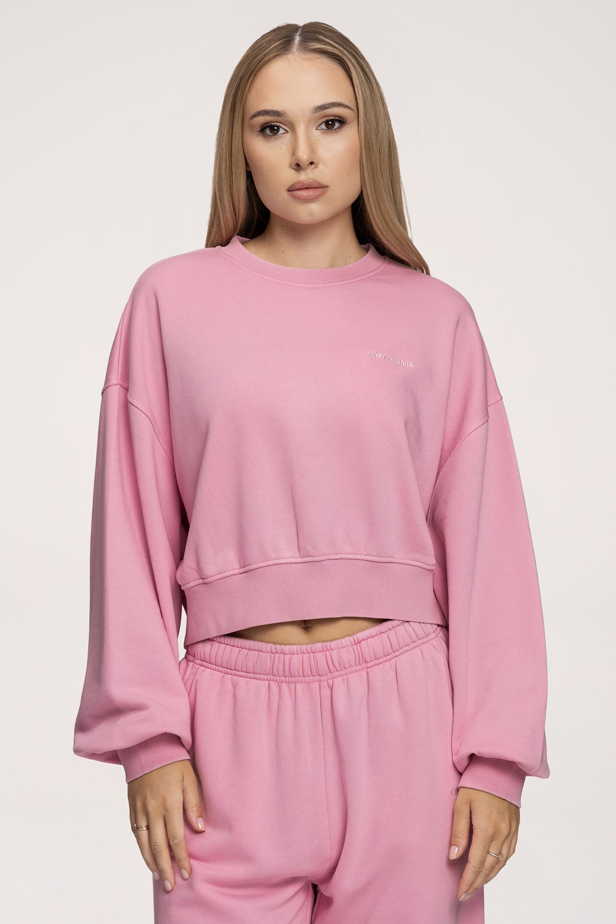 Суитшърт Easy light pink