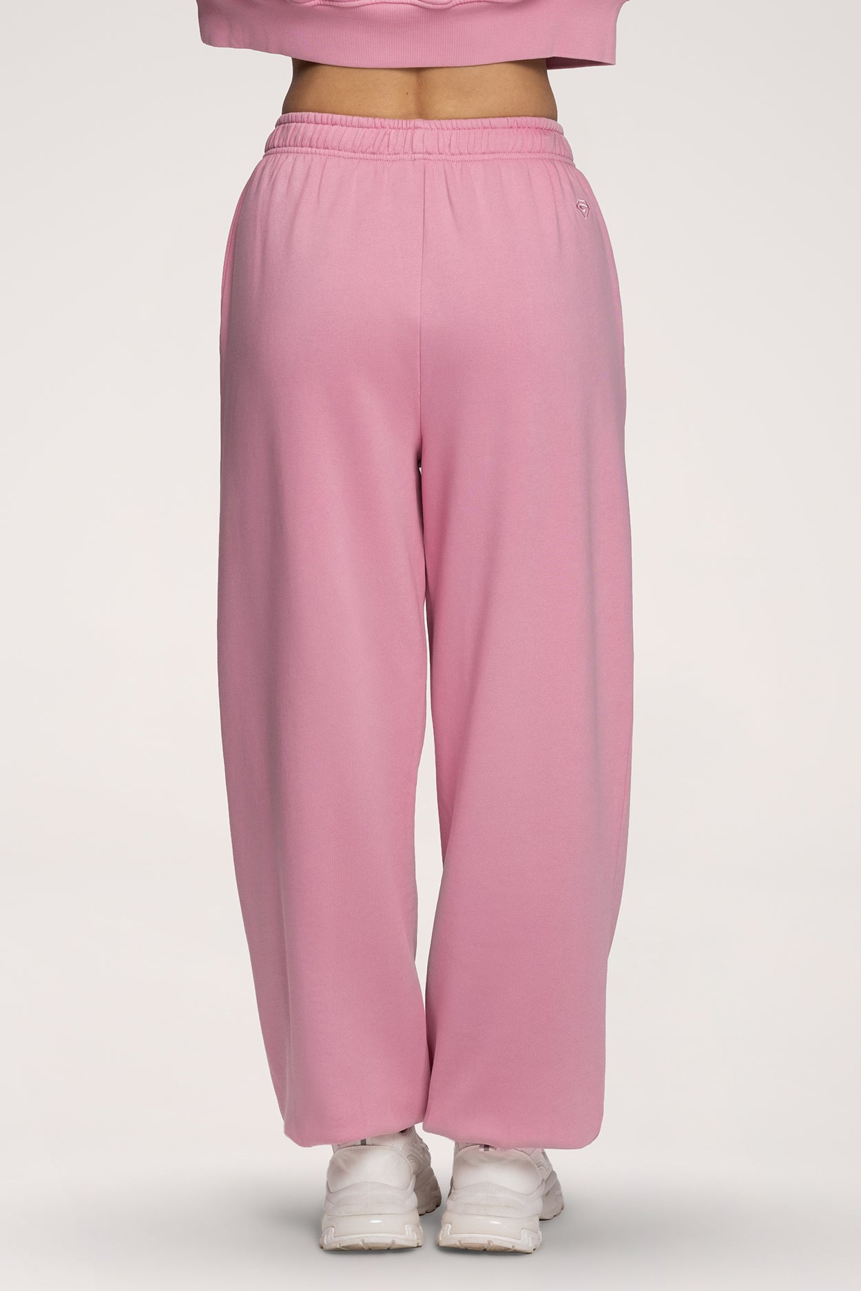 Спортен панталон с ластик Easy light pink