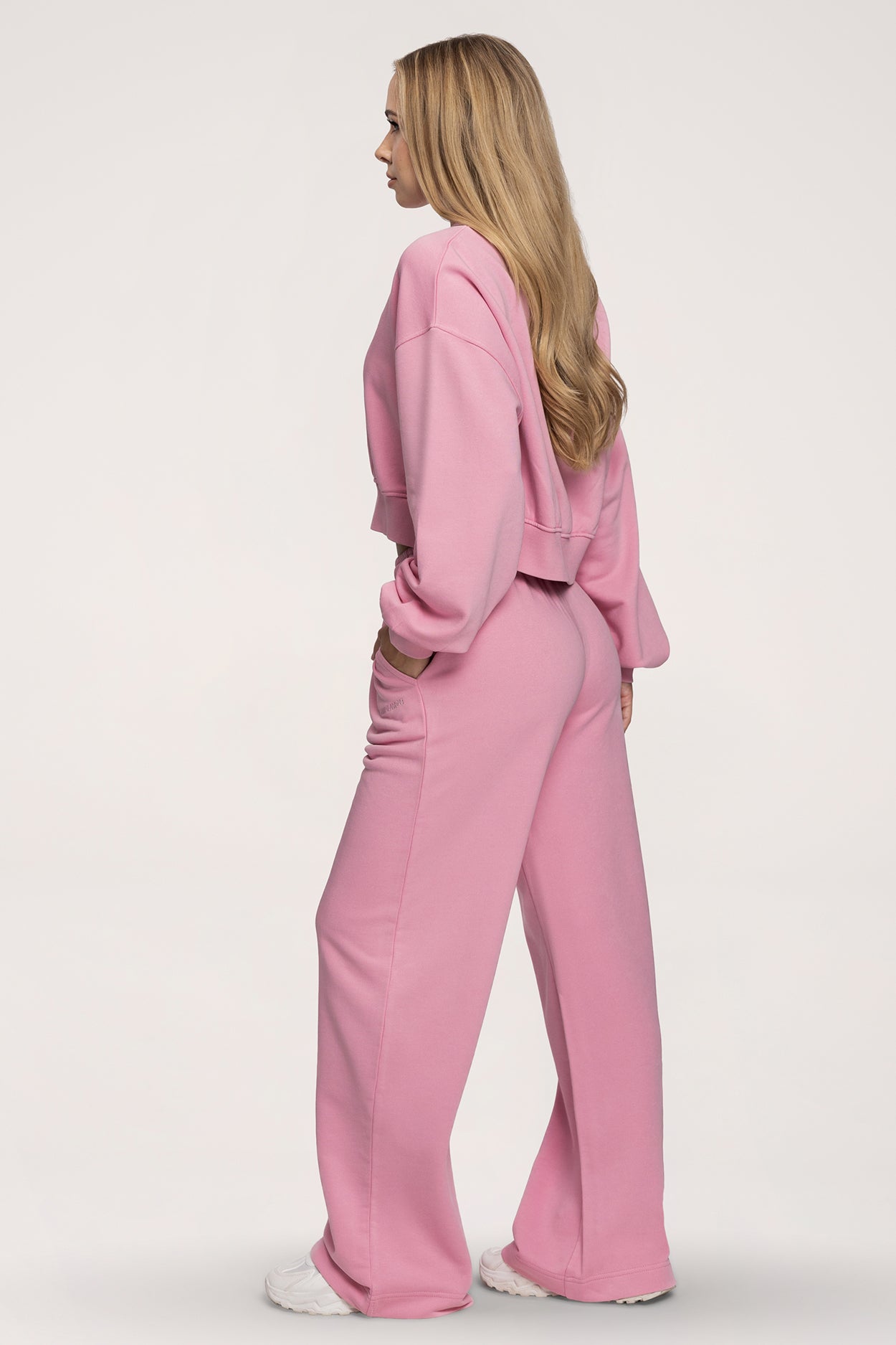 Спортен панталон с прав крачол Easy light pink