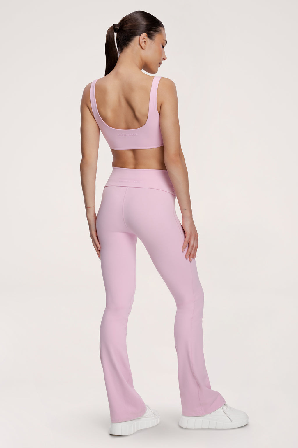 Клоширано спортно долнище Pilates Era pink