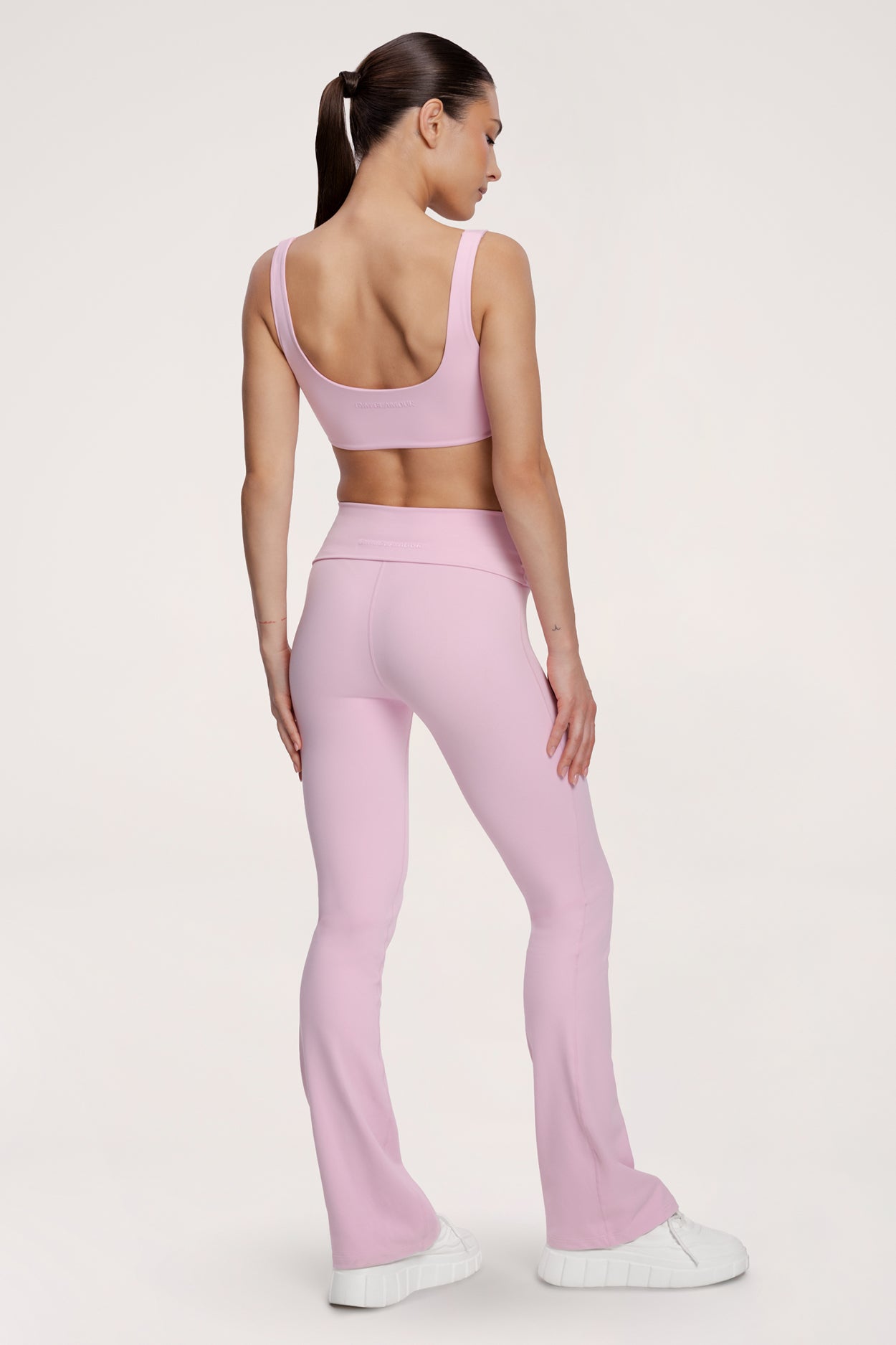 Клоширано спортно долнище Pilates Era pink