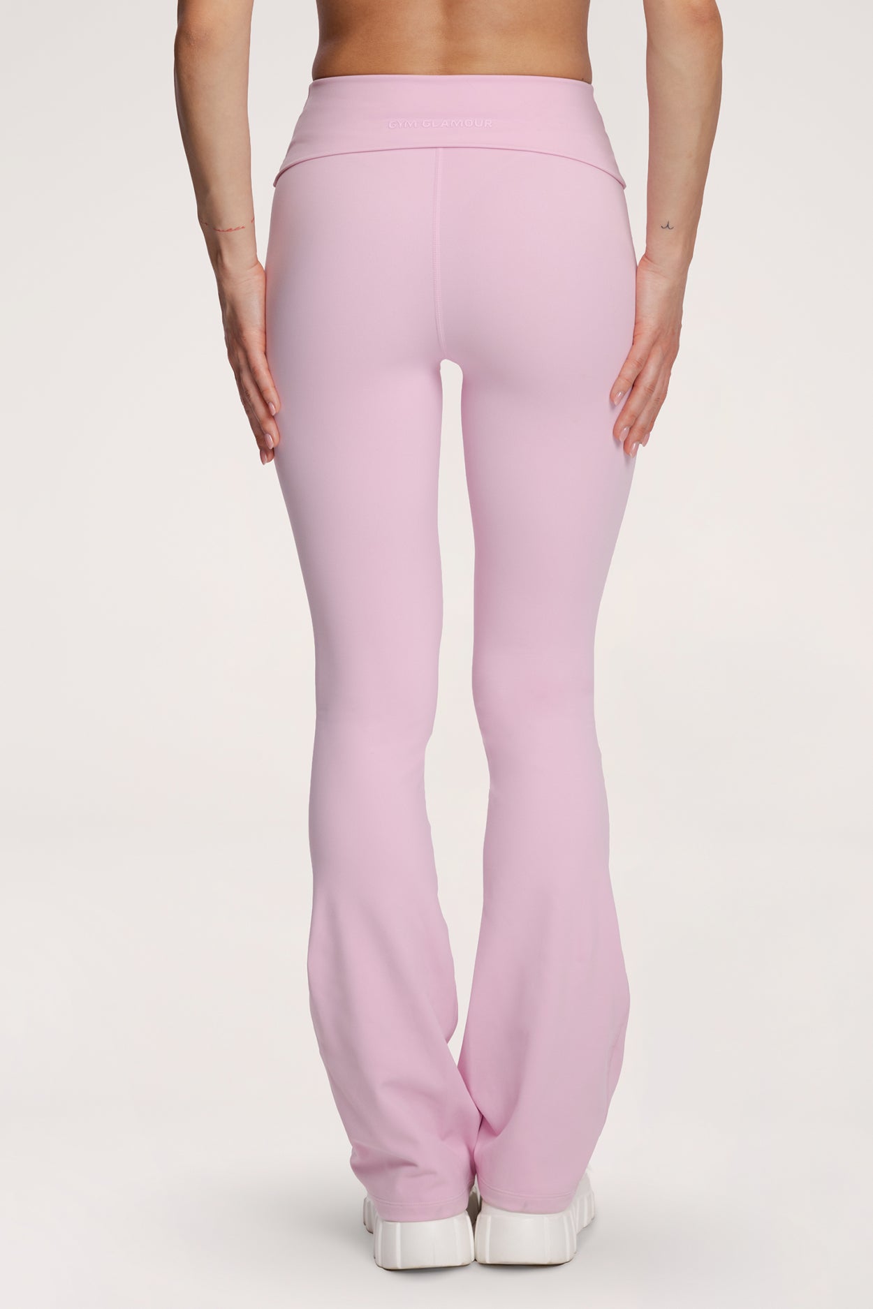 Клоширано спортно долнище Pilates Era pink