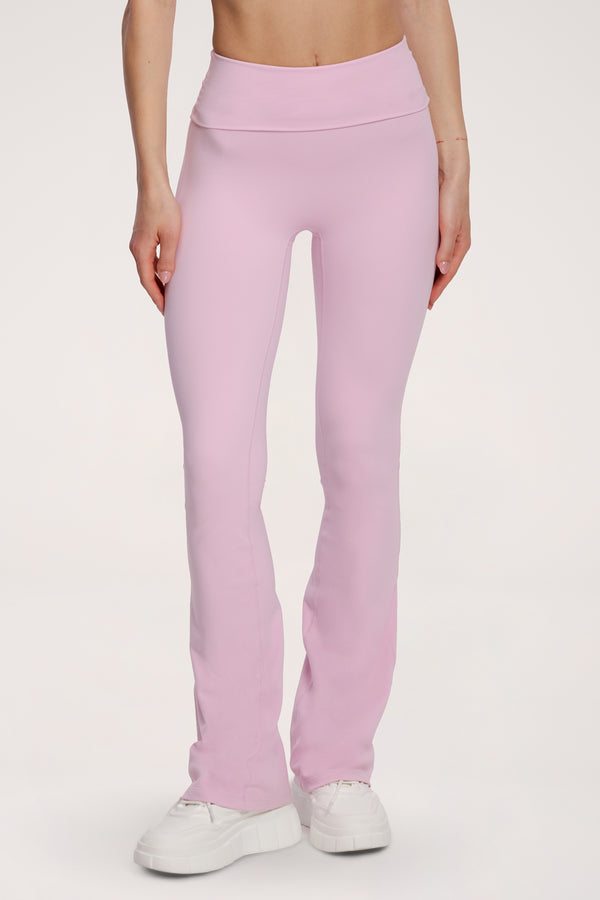Клоширано спортно долнище Pilates Era pink