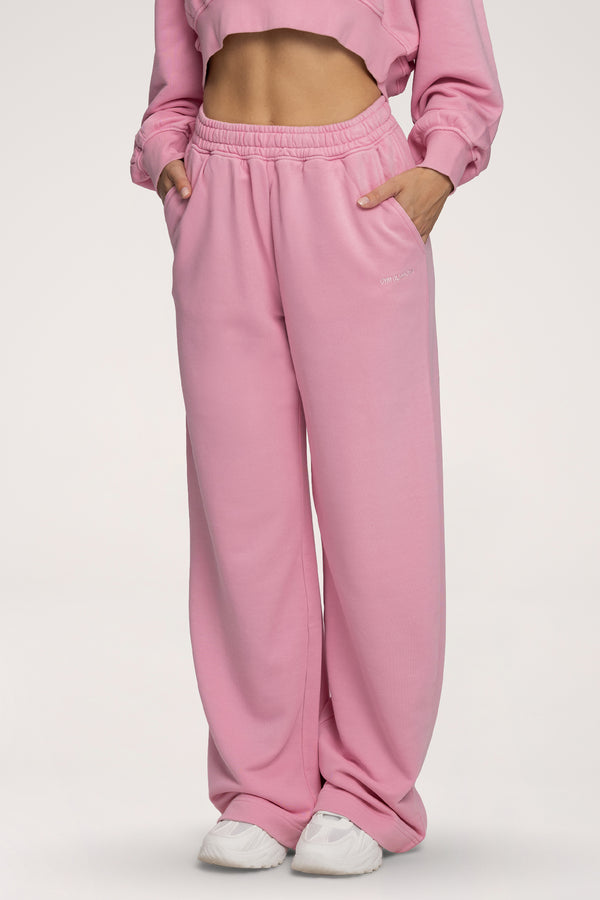 Спортен панталон с прав крачол Easy light pink
