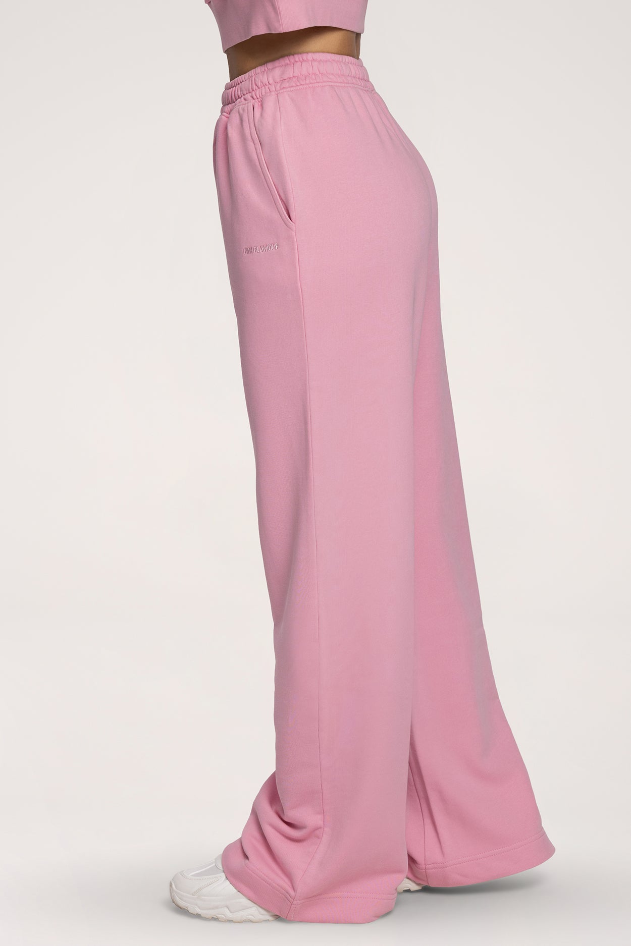 Спортен панталон с прав крачол Easy light pink