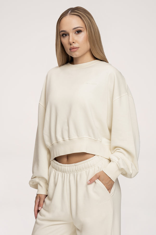 Суитшърт Easy off white
