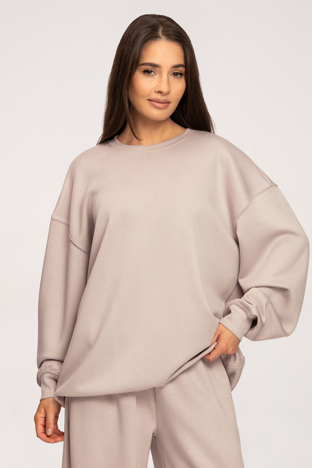 Блуза Oversize UN1FORM beige