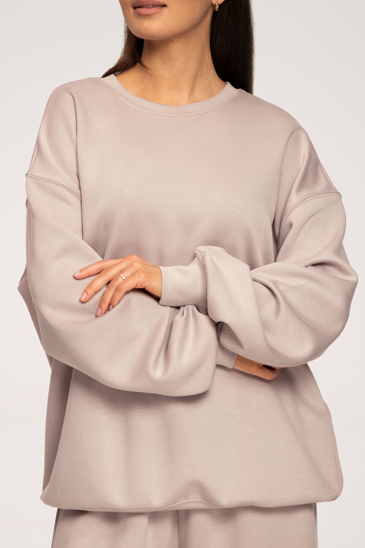 Блуза Oversize UN1FORM beige