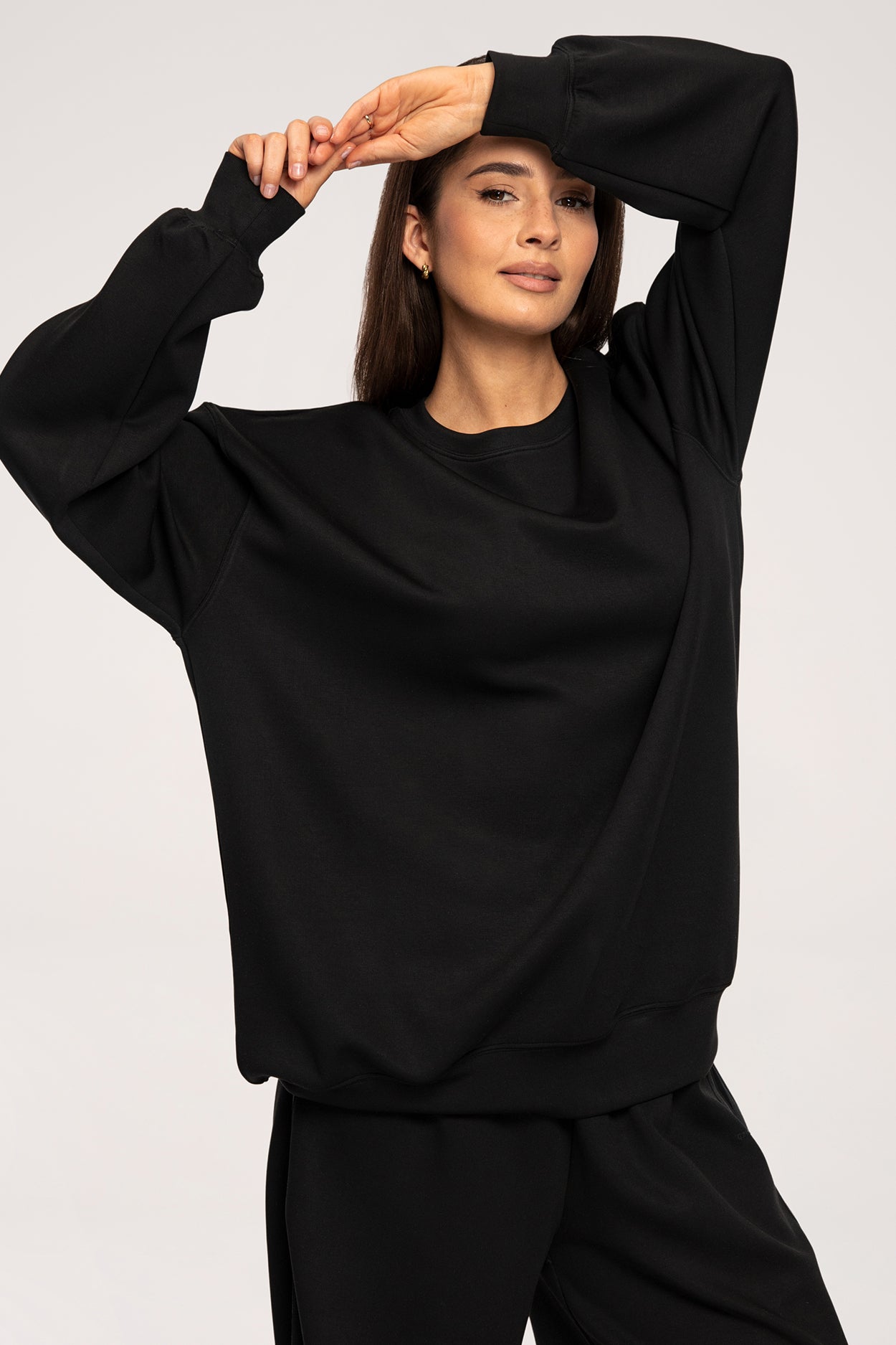 Блуза Oversize UN1FORM black