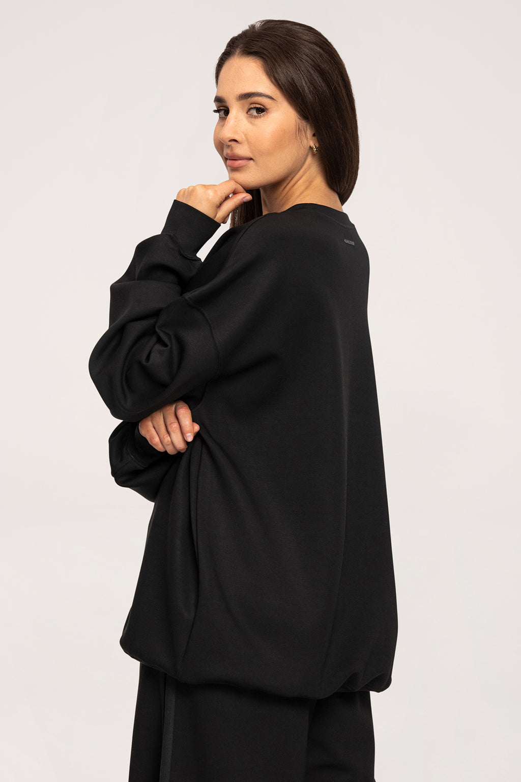 Блуза Oversize UN1FORM black