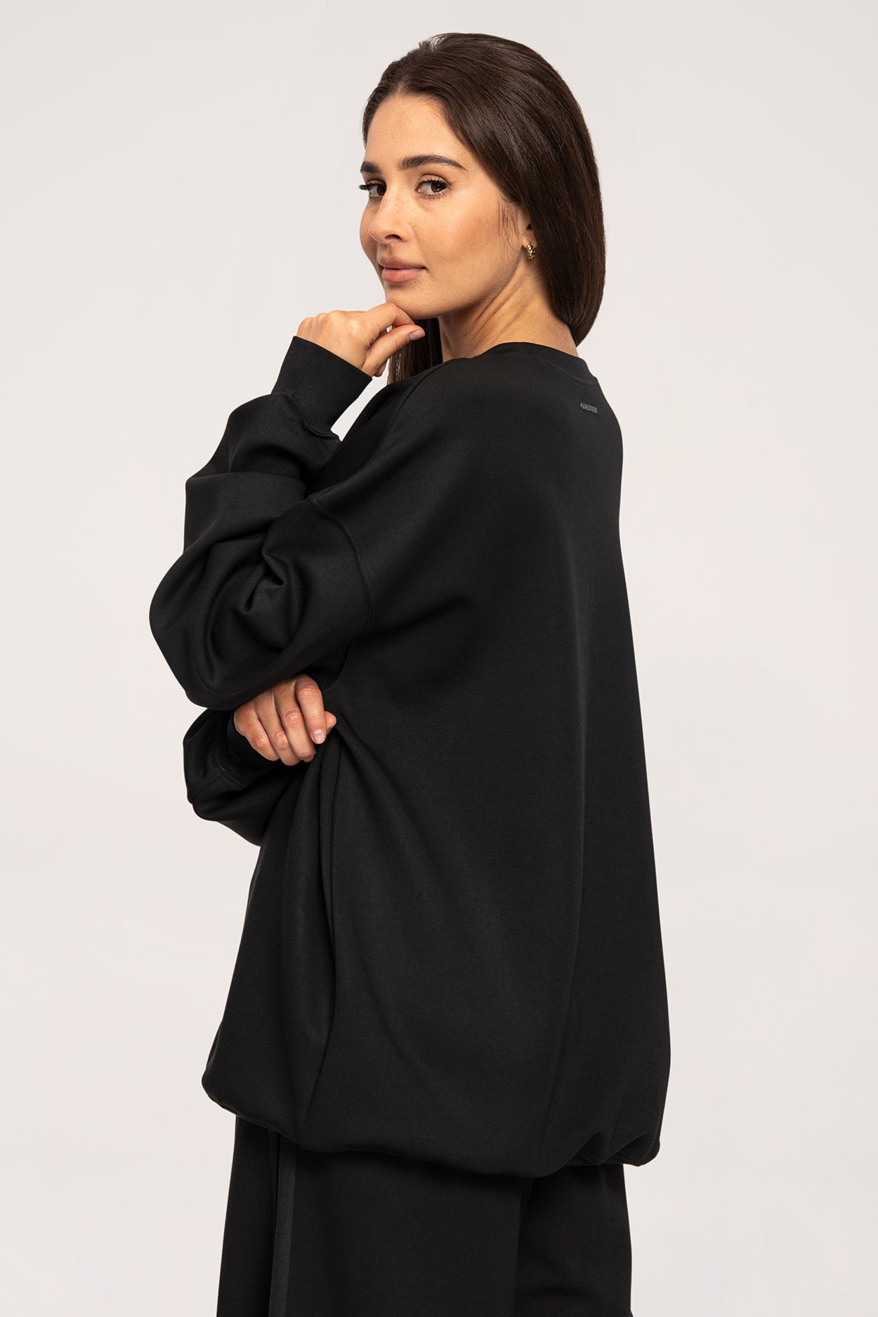 Блуза Oversize UN1FORM black
