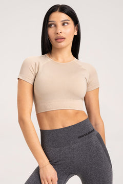 Рашгард melange beige