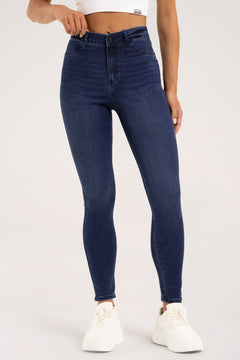 Дънки skinny navy blue