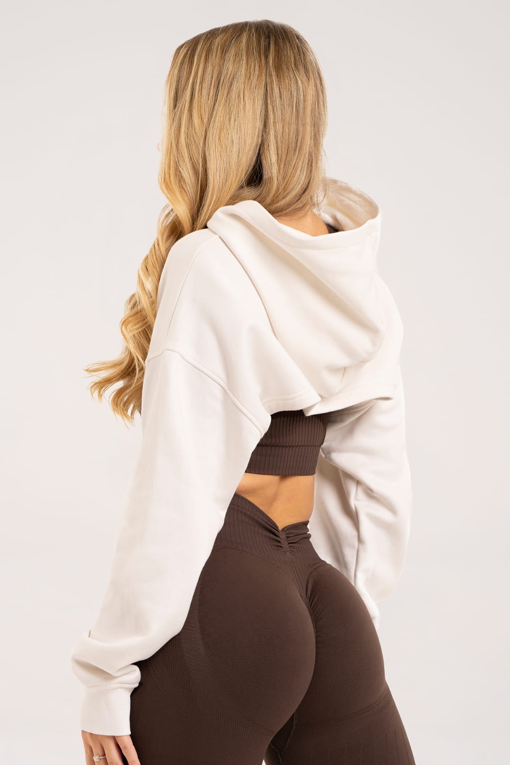 Bluza cut out off white