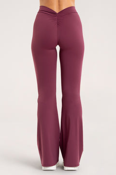 Клоширано спортно долнище deep glow burgundy