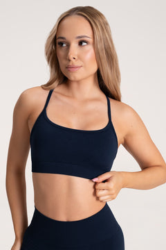 Сутиен second skin dark blue