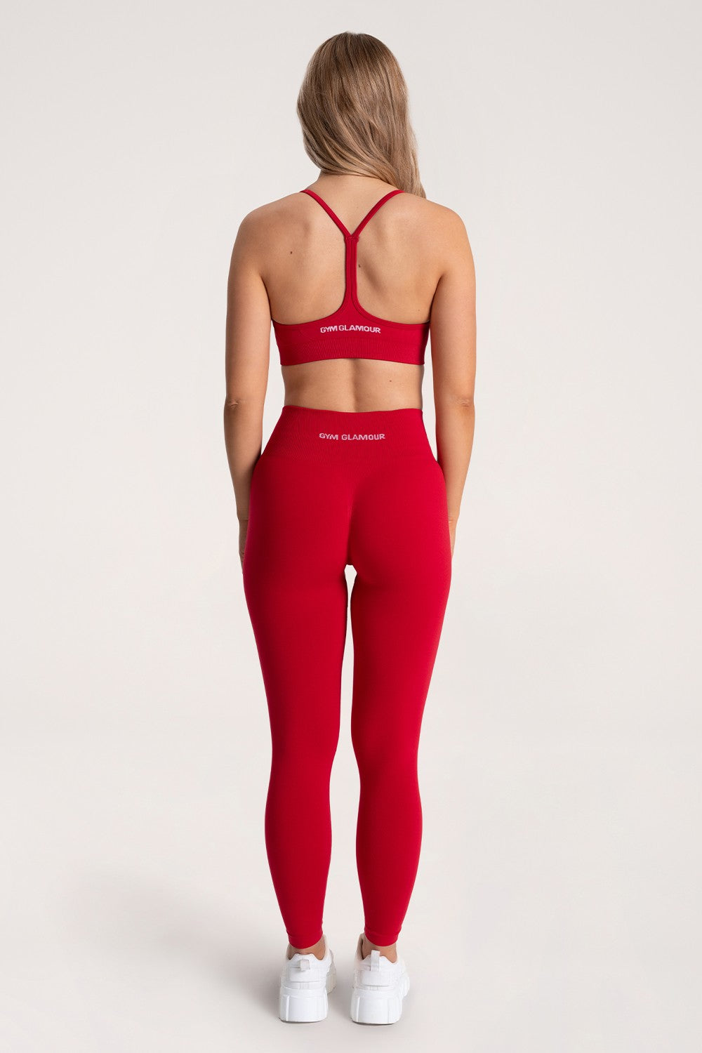 Leginsy second skin red