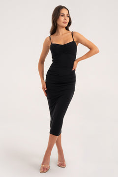 Рокля Flexi midi booty lift americano