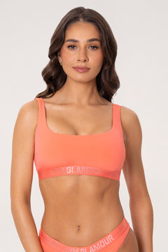 Горнище на бански костюм Move sport coral