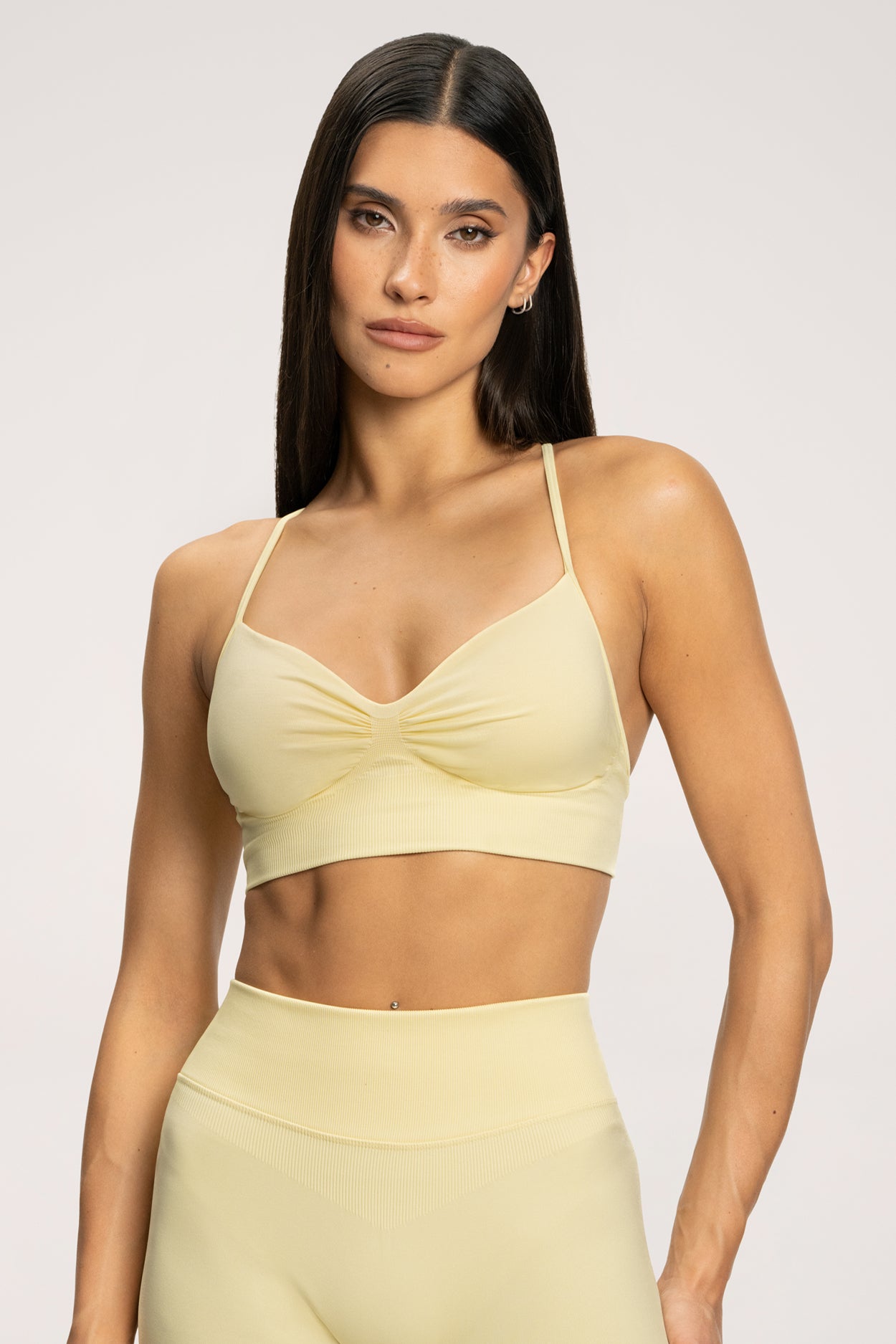 Сутиен с дълбоко деколте butter yellow
