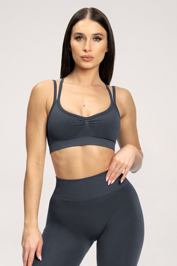 Сутиен Fake BBL anthracite