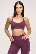 Сутиен Fake BBL maroon
