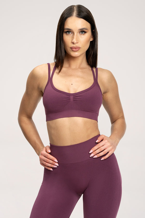 Сутиен Fake BBL maroon