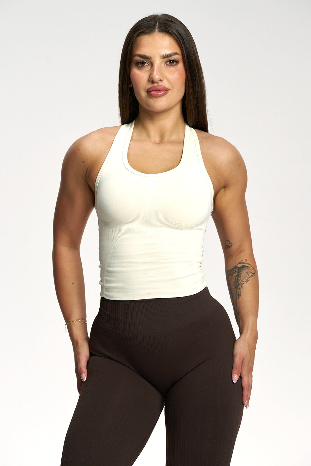 Спортен сутиен compress long cream